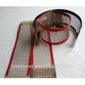 ptfe fiberglass mesh for Conveyor shrink wrapping machine heat tunnel